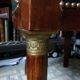 Massive acajou empire style armchair