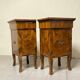 Comodini grandi Art Déco, Italia, anni '30, set di 2