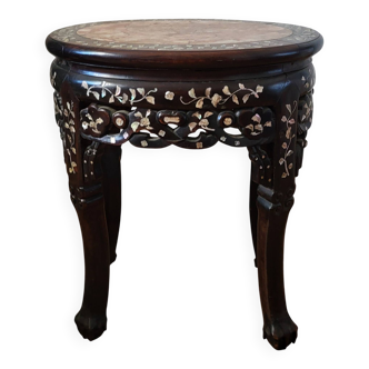 Side table/Indochinese stool from the 1920s/1930s