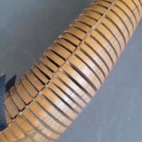 Vintage handmade wooden articulated fish - Ref 854