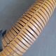 Vintage handmade wooden articulated fish - Ref 854