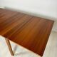 Table à manger extensible suédoise en teck par Nils Jonsson pour Hugo Troeds, années 60