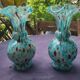 Paire de vases modèle Pervenche  Legras