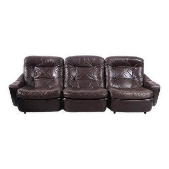 Modular leather sofa by Michel Cadestin for Airborne Publisher