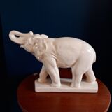 Art deco elephant statue