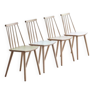 4 Chaises Farstrup 206 vert olive