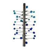Contemporary Light-Blue and Blue “Cactus” Murano Glass Sputnik Chandelier