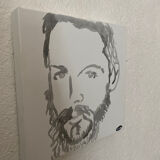 Man -portrait - oil on canvas
