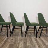 Dining Chairs by Radomir Hoffman for Ton, 1950s, Set of 4