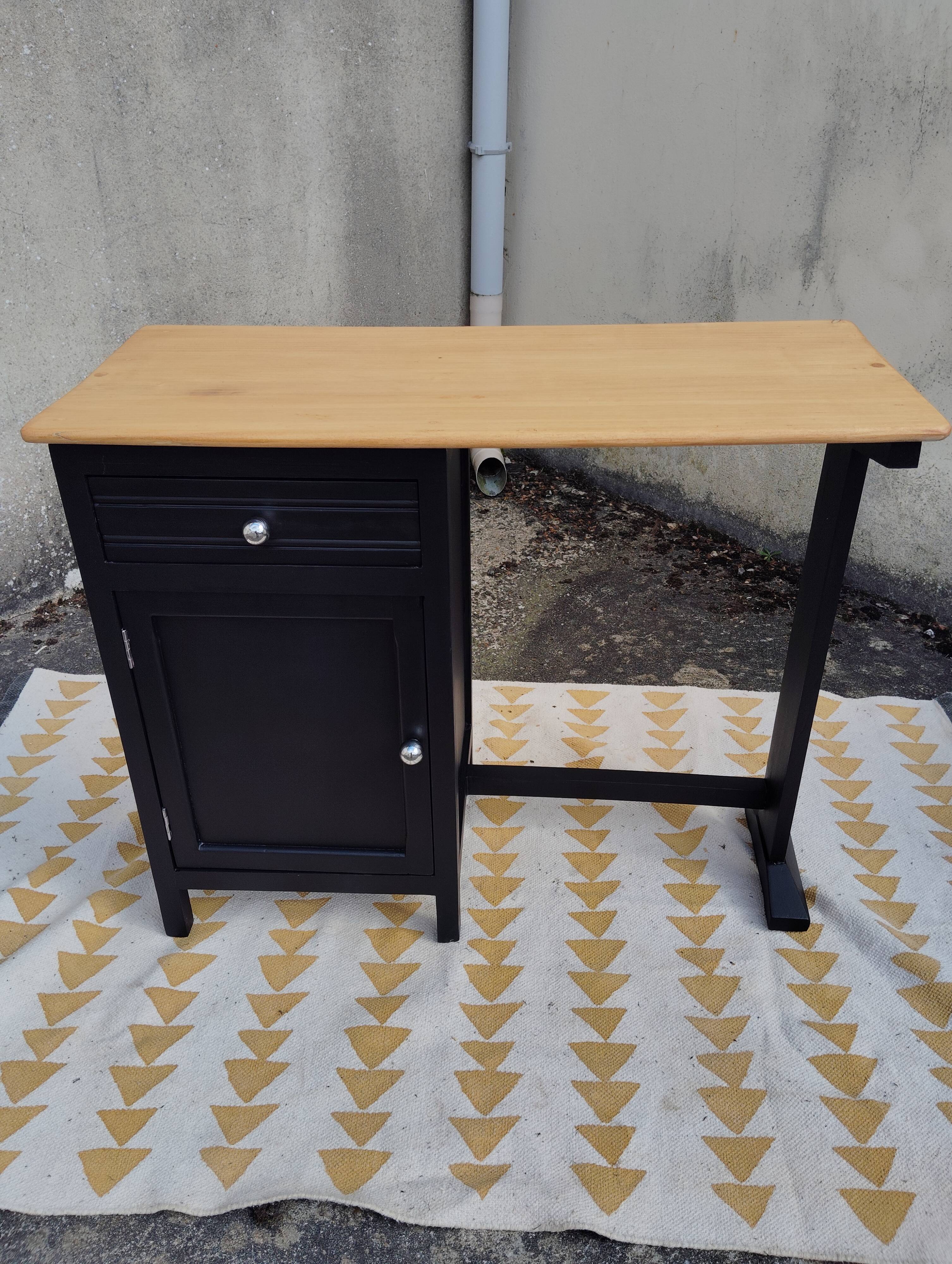 Bureau faible encombrement "art déco"