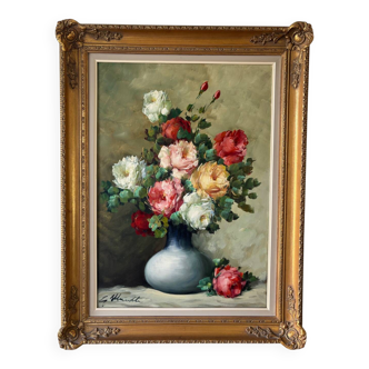 Bouquet of flowers signed Marotta