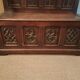 Neo-Gothic chest bench from the late 19th century