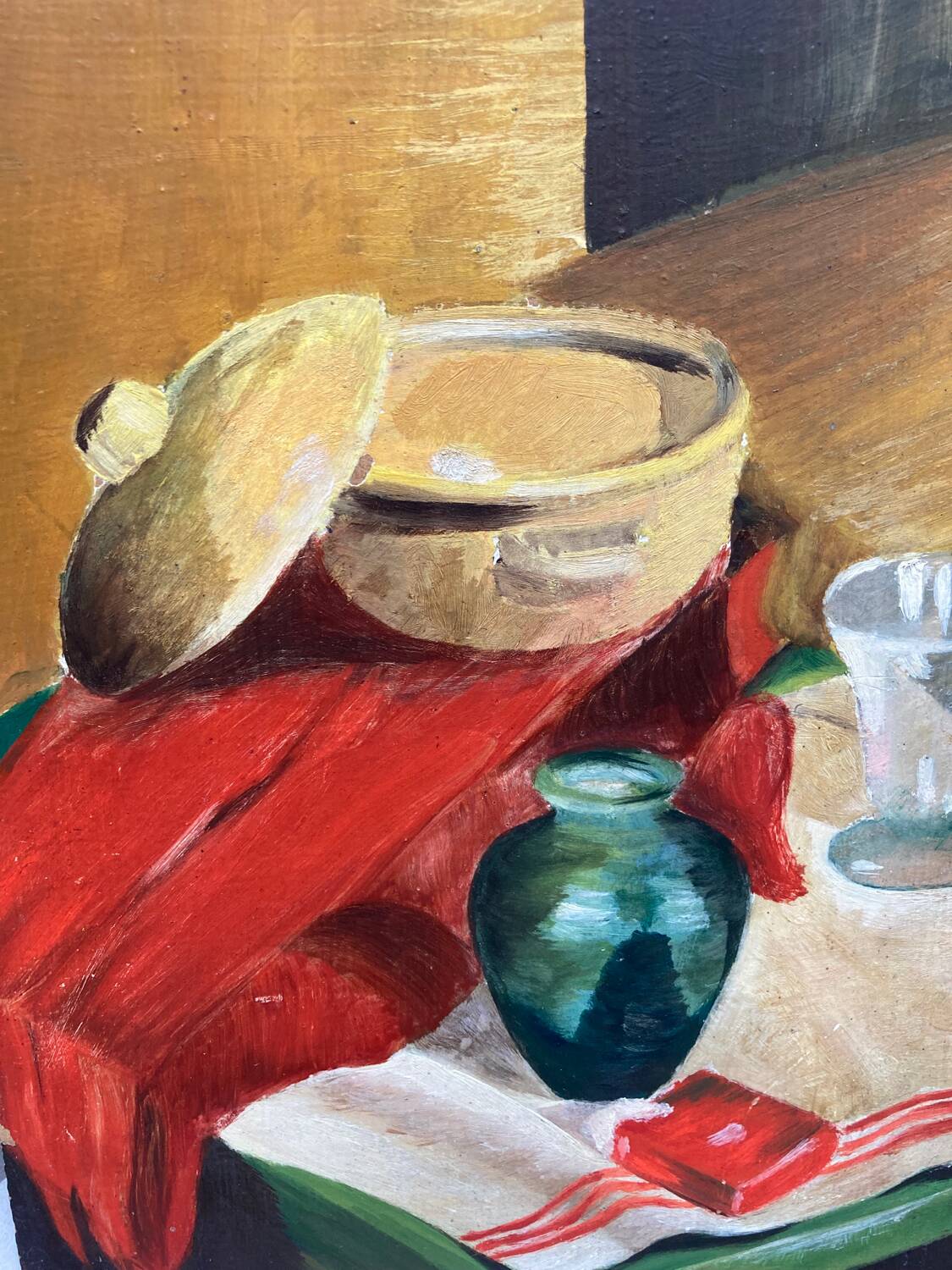 2 still lifes "Old-fashioned kitchen"