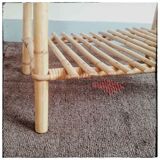 Rattan coffee table