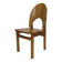 Vintage Rainer Daumiller pine chair minimalist design