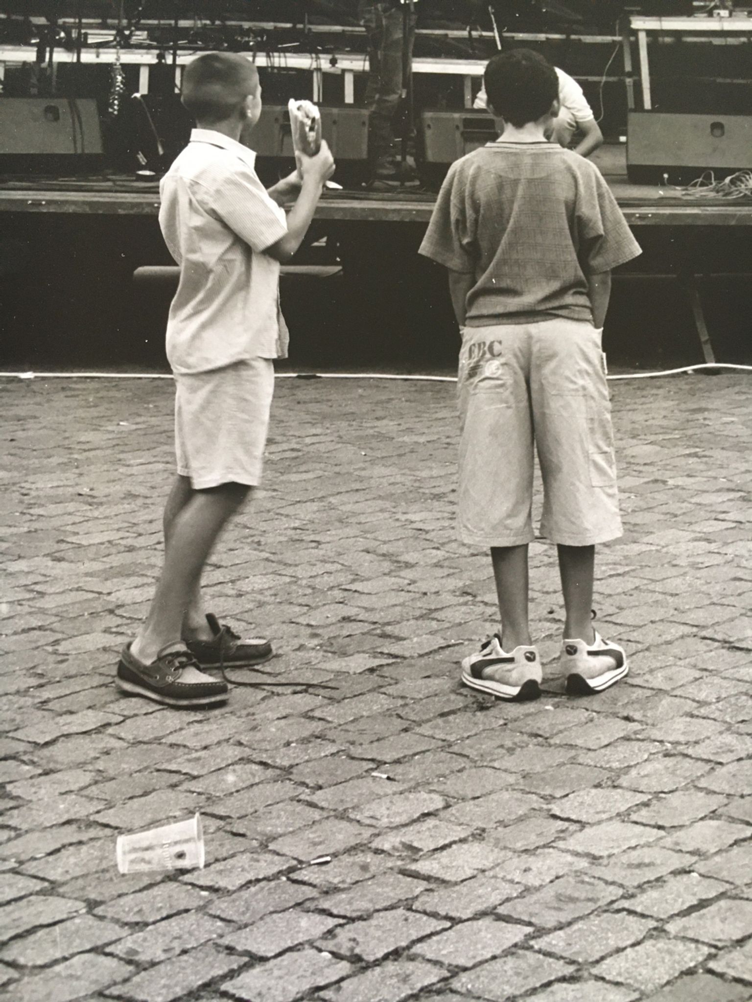 Original photo 2000. concert recyclart music childhood belgium