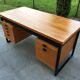 Bureau 2 caissons design années 60