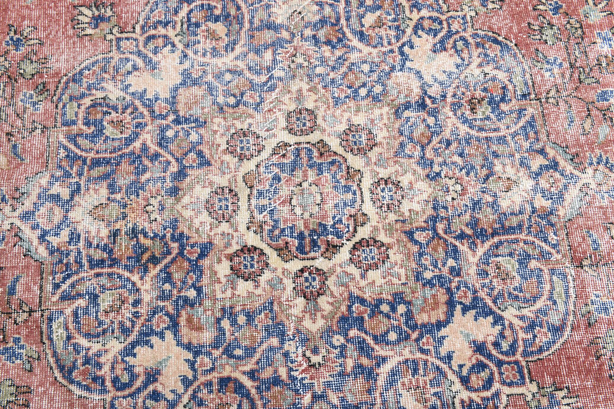 7x11 Shades Of Burgundy Persian Rug, 212x347Cm