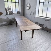 Solid oak farmhouse table with extensions (190-280cm) 1950