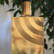 Vintage golden brass design lamp