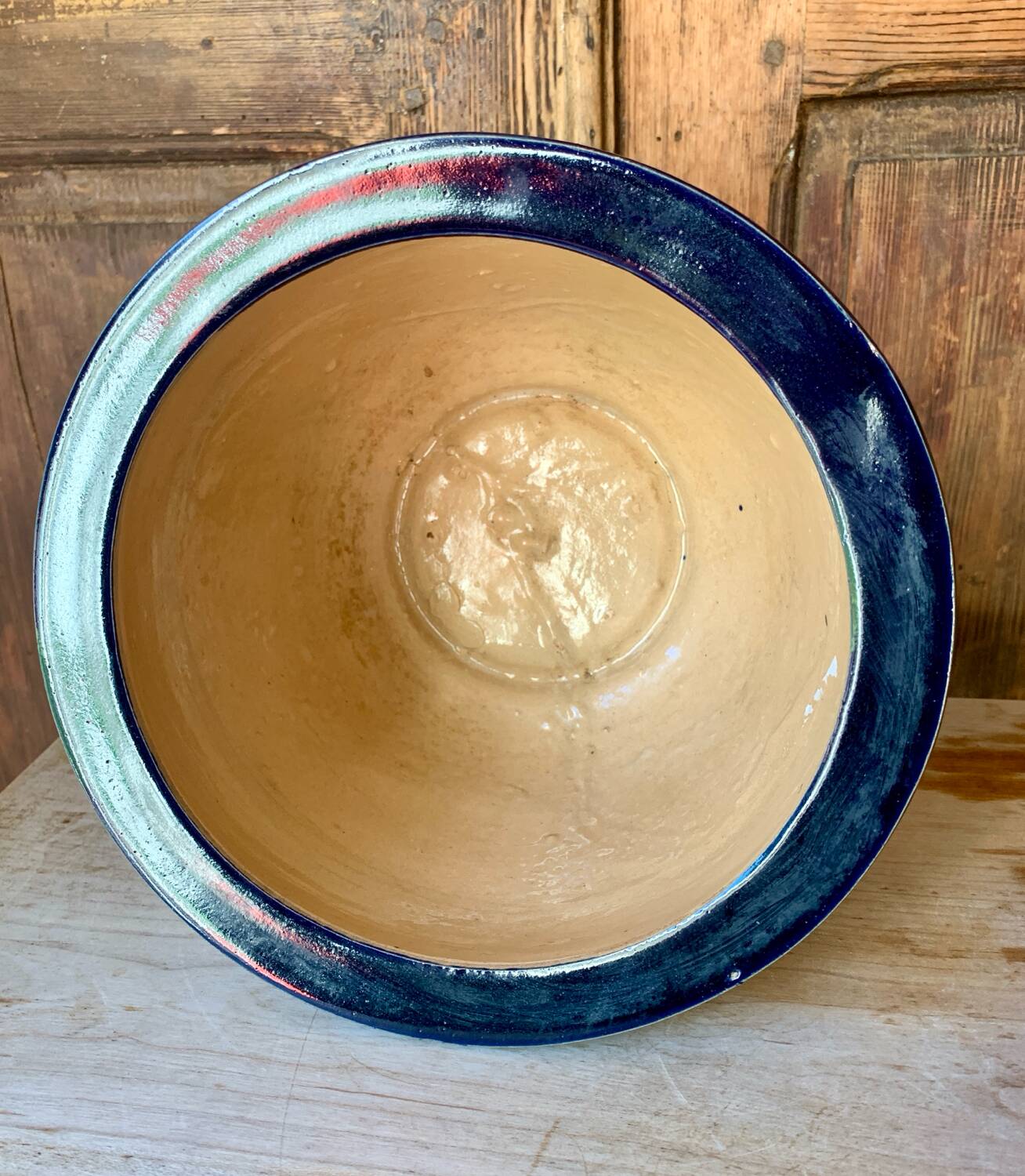 Ethnic terracotta plant pot