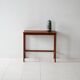 Table basse scandinave vintage en teck, années 1950-60