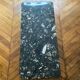 Minimalist design table in black marble Vintage Terrazzo