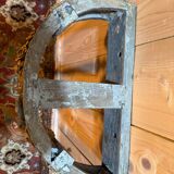 Louis XVI style console in gilded and carved wood