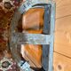 Louis XVI style console in gilded and carved wood