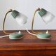 Paire de lampes de chevet Mid-Century