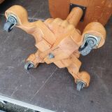 Rare stool on wheels