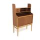 Secrétaire scandinave en teck, Suède, 1960