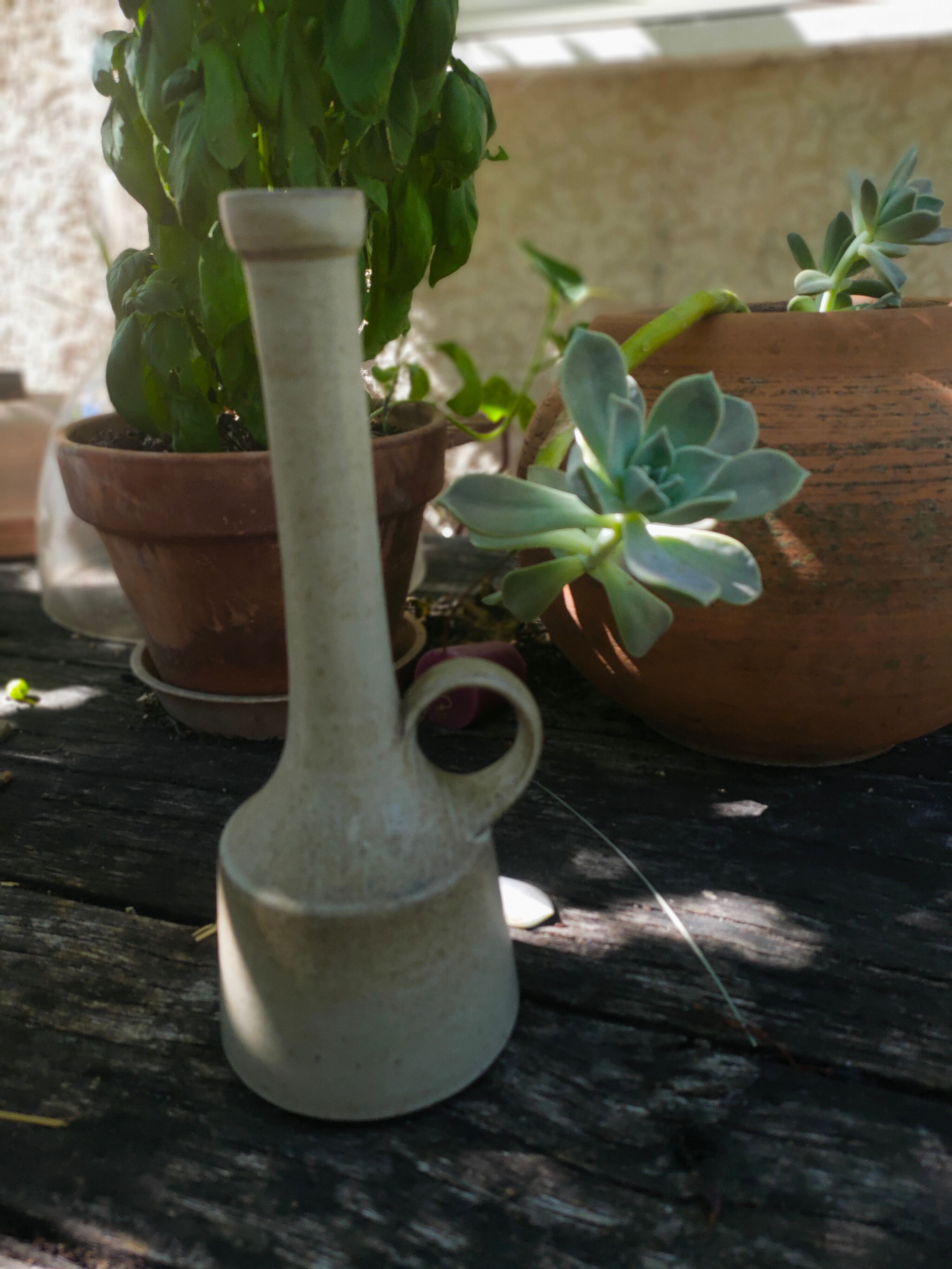 Minimalist sandstone vase