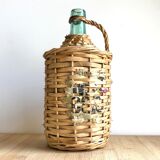 Demijohn and wicker