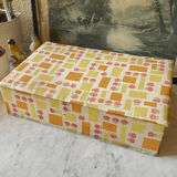 Sewing box in vintage fabrics