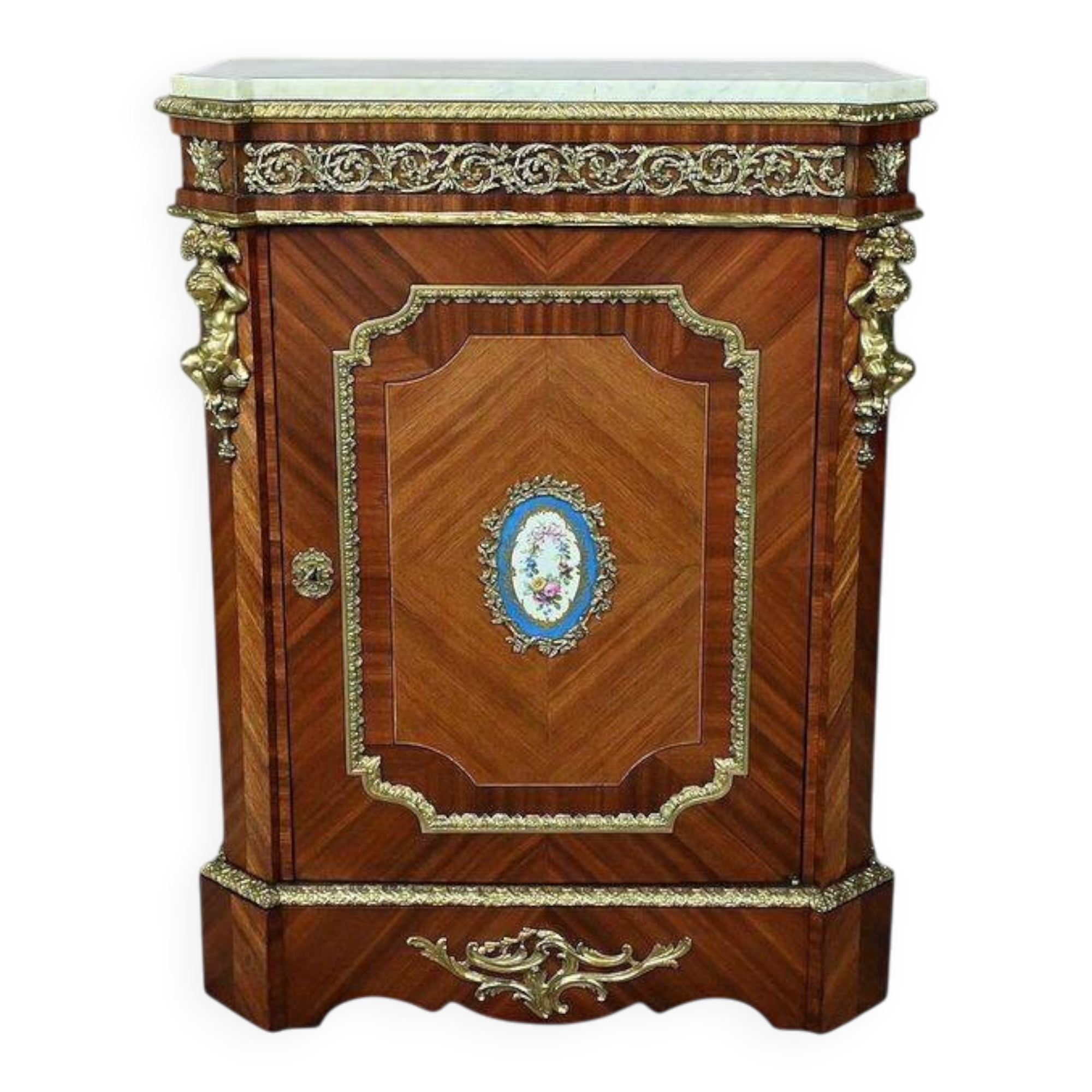 Mahogany sideboard, Napoleon III period – 2nd part of the 19th century