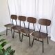 Chaises d'école industrielles vintage - STOL Kamnik - Yougoslavie des années 70 - Lot de 4