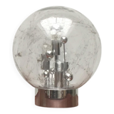 Planet Table Lamp Large Sphere from the German Space Age Mid-Century by Doria Leuchten, 1970s