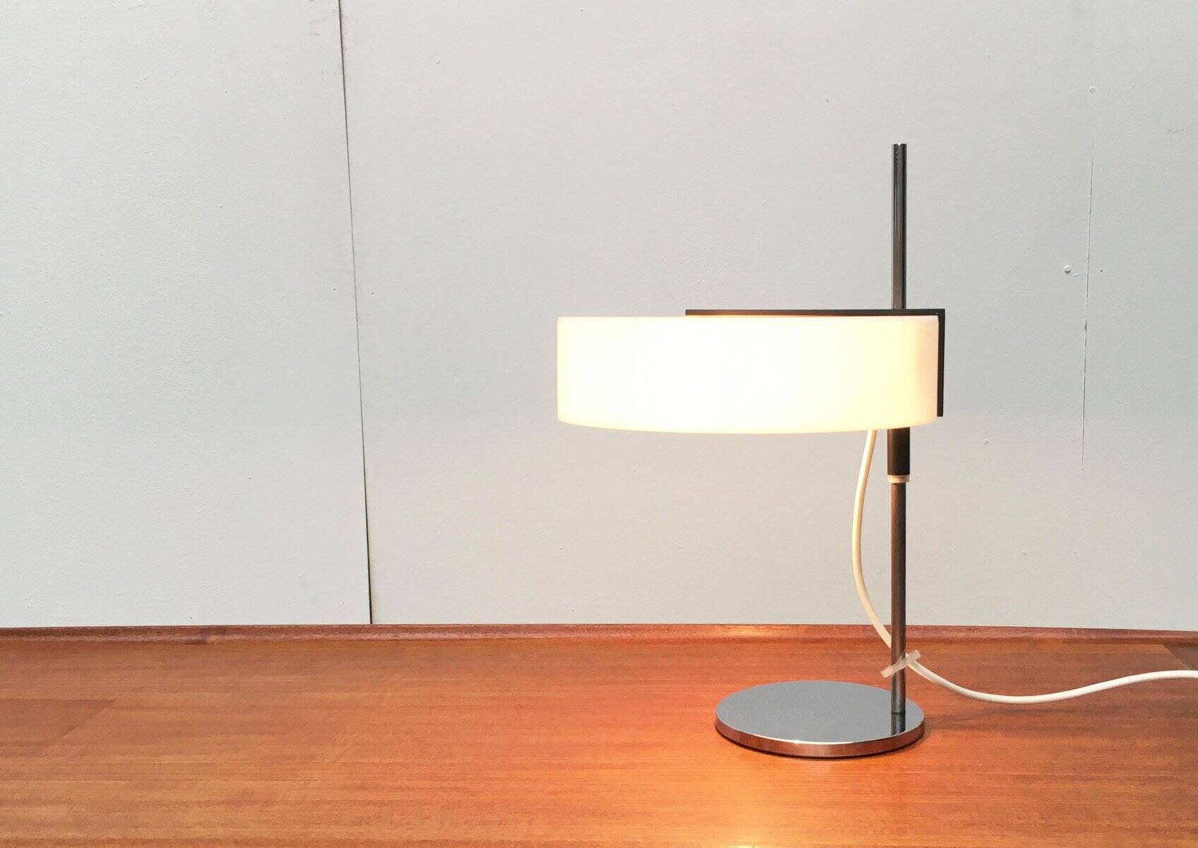Mid-century German acrylic table lamp by Cosack.