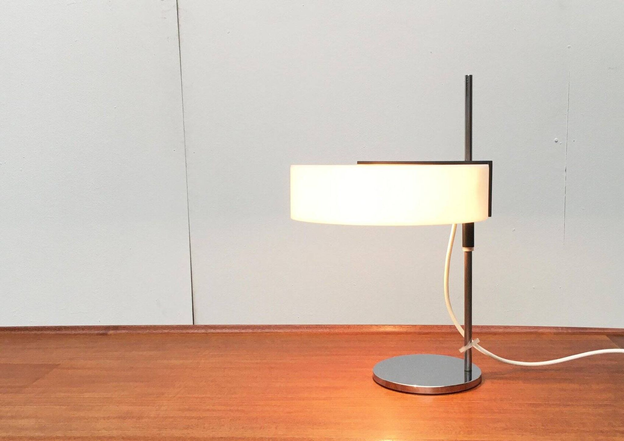 Mid-century German acrylic table lamp by Cosack.