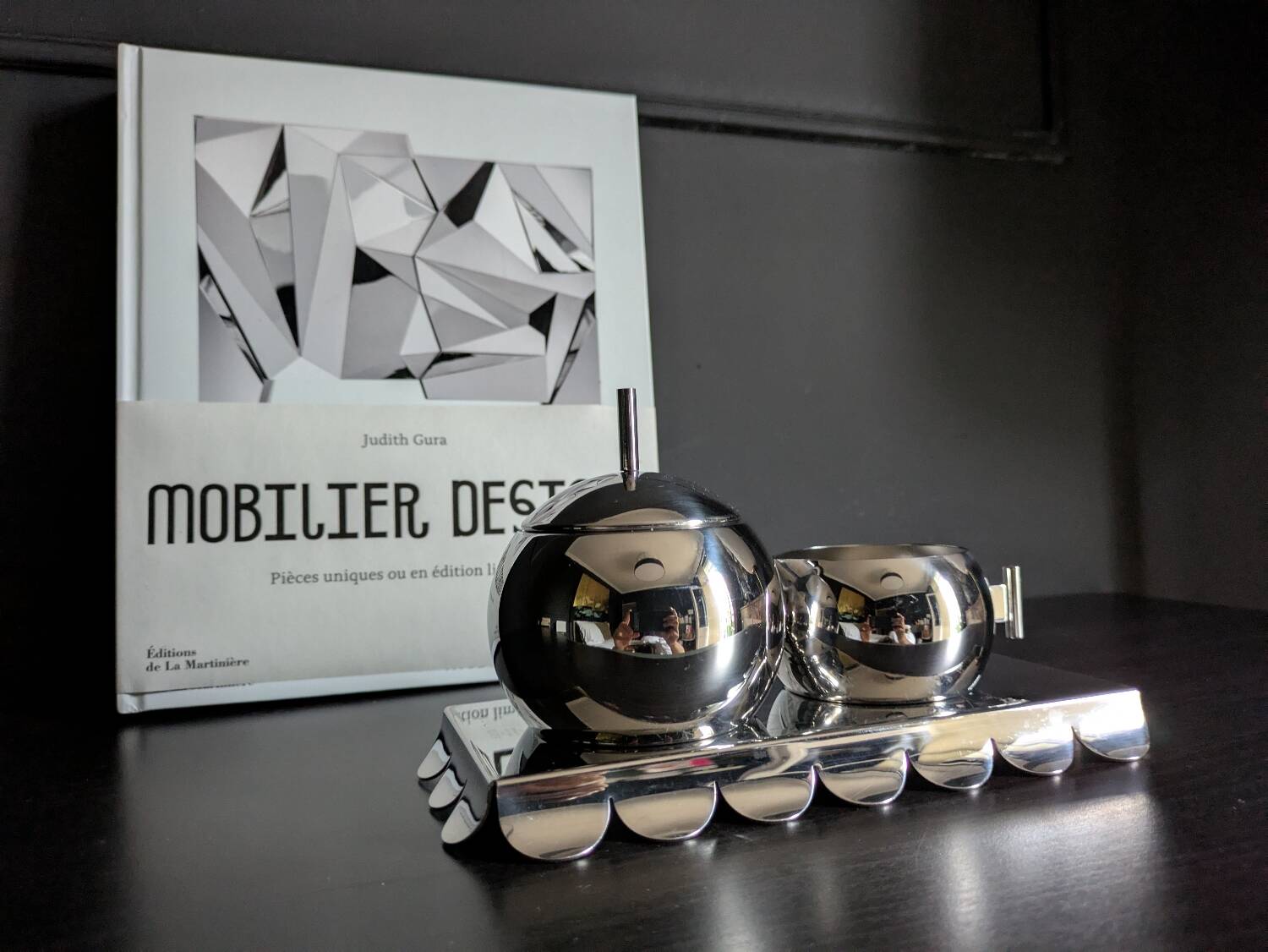 Sugar bowl and cream jug Alessi