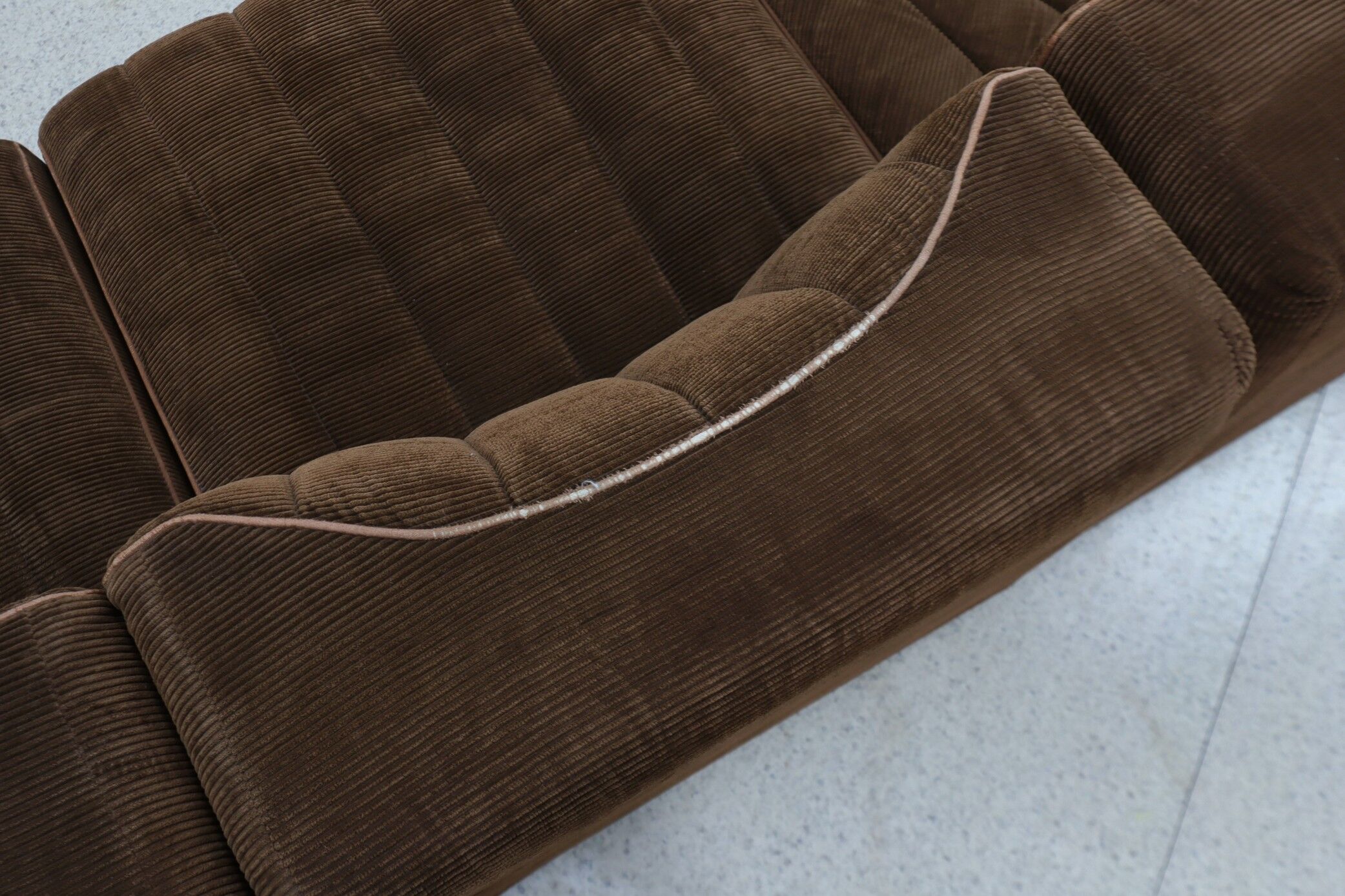 Canapé modulaire 9000 design Tito Agnoli, Arflex 1970s