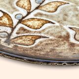 Wall plaque in ceramic by Robert Pérot, Atelier du Vieux Moulin, Vallauris.