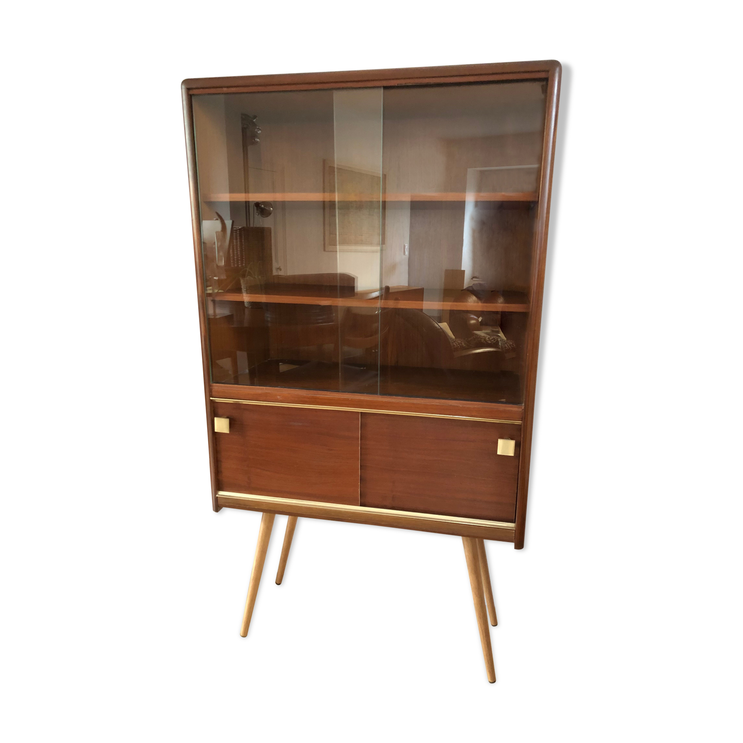 Scandinavian glass cabinet