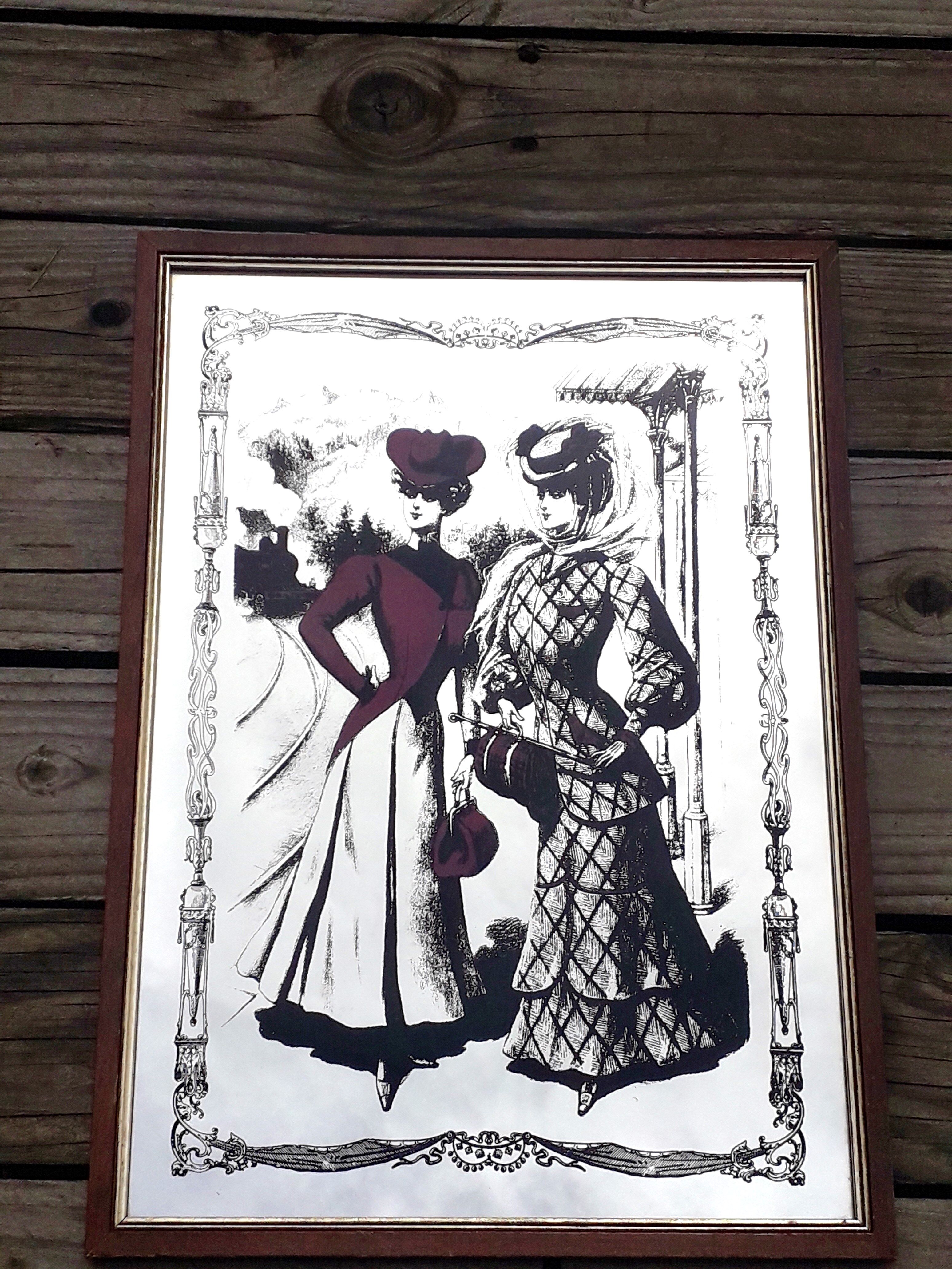 Miroir illustré 1960 42x30cm