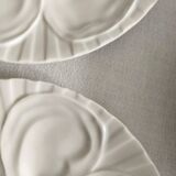 Lot de 6 assiettes à huîtres en porcelaine de Pillivuyt