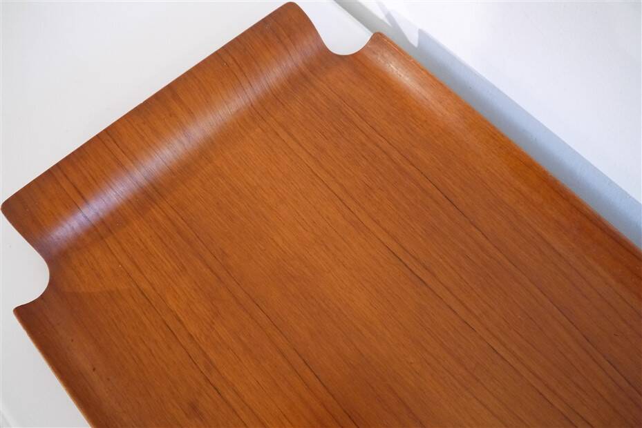 Vintage teak tray by Bertil Fridhagen