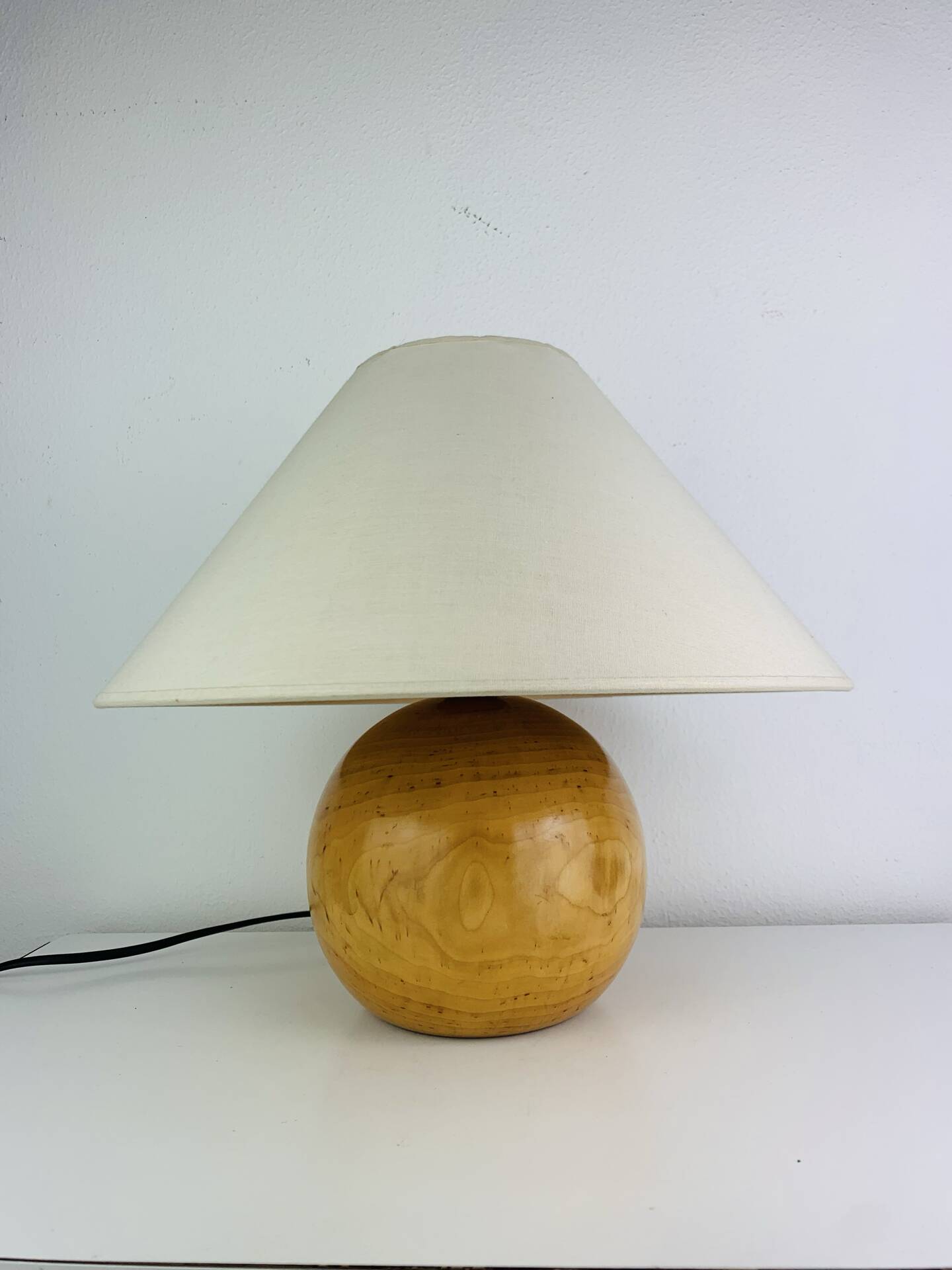 Wooden ball lamp SCE 1980s
