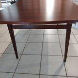 Extendable dining table in vintage Rio Rosewood 1960s