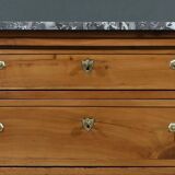 Small Cherrywood Chest of Drawers, Directoire Period – Early 19th Century